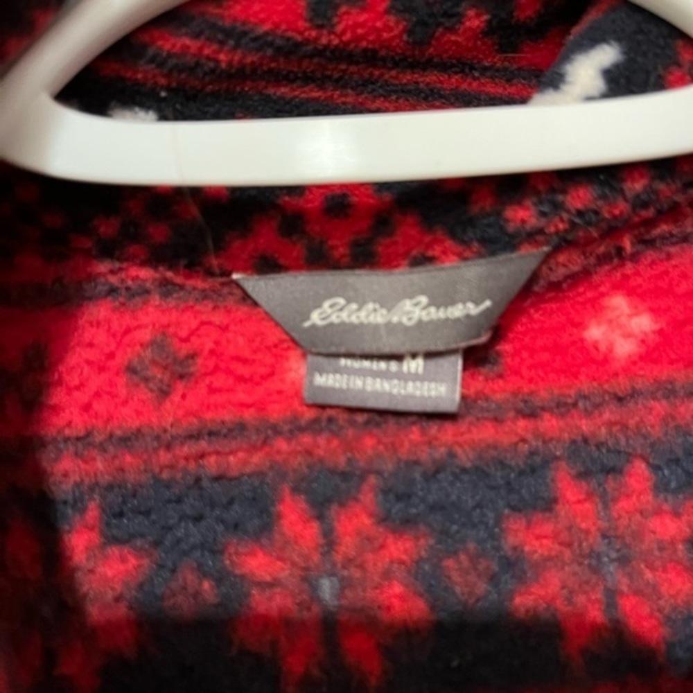 Eddie Bauer Zip Up Fleece M - Picture 3 of 7